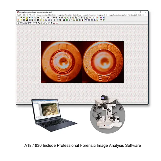 Analysis Software for Comparison Microscope Ballistics
