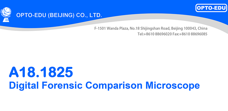 bullet comparison microscope structure opto-edu
