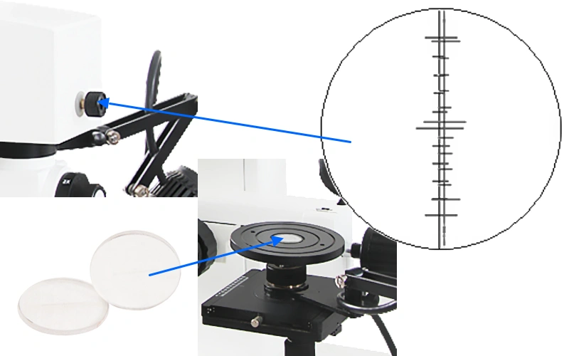 comparison microscope ballistics Magnification Correction System