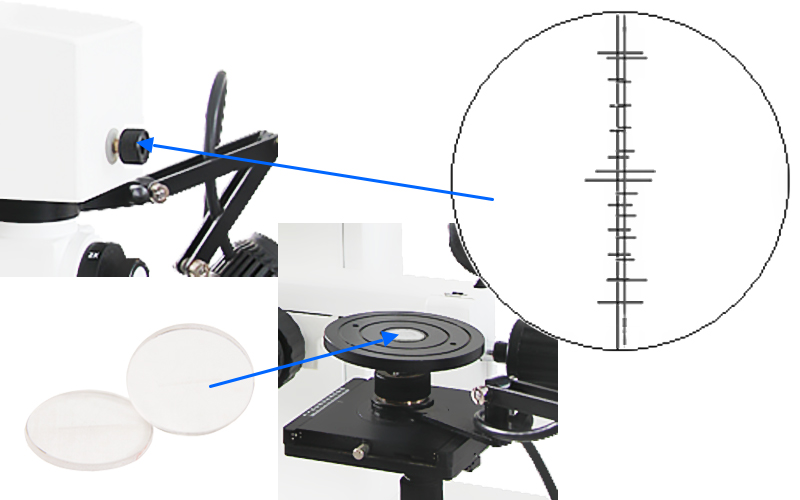 bullet comparison microscope parts Magnification Correction System