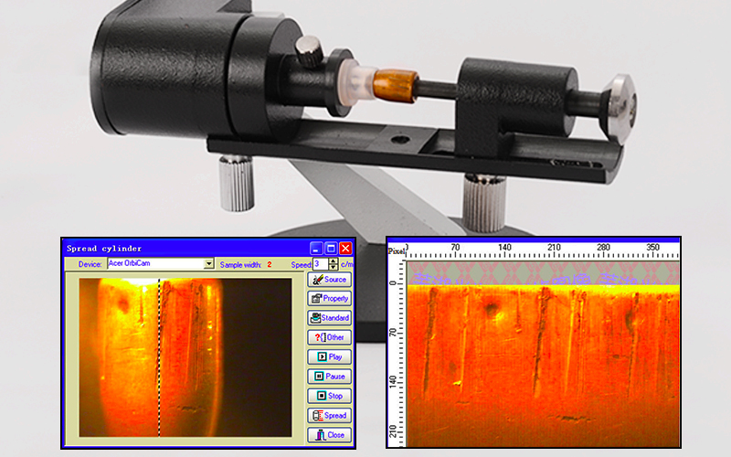 bullet comparison microscope function Motorized Bullet Holder