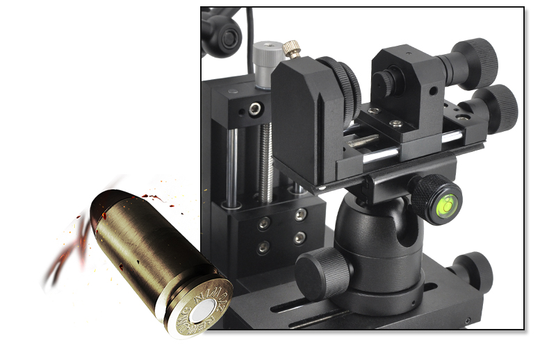 grippers of bullet comparison microscope drawing