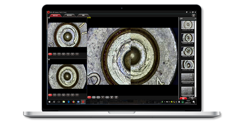 Analysis Software of comparison microscope drawing