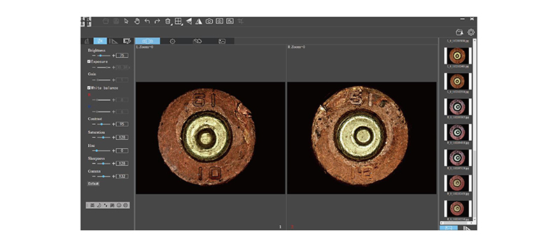 forensic microscopes software