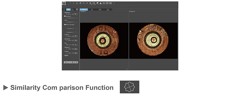 comparison microscopes lmage Calibration Function