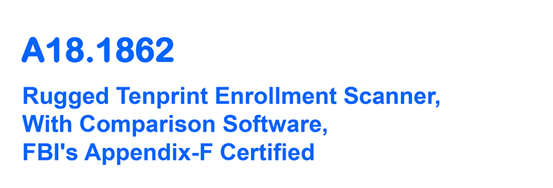 electronic fingerprinting equipment