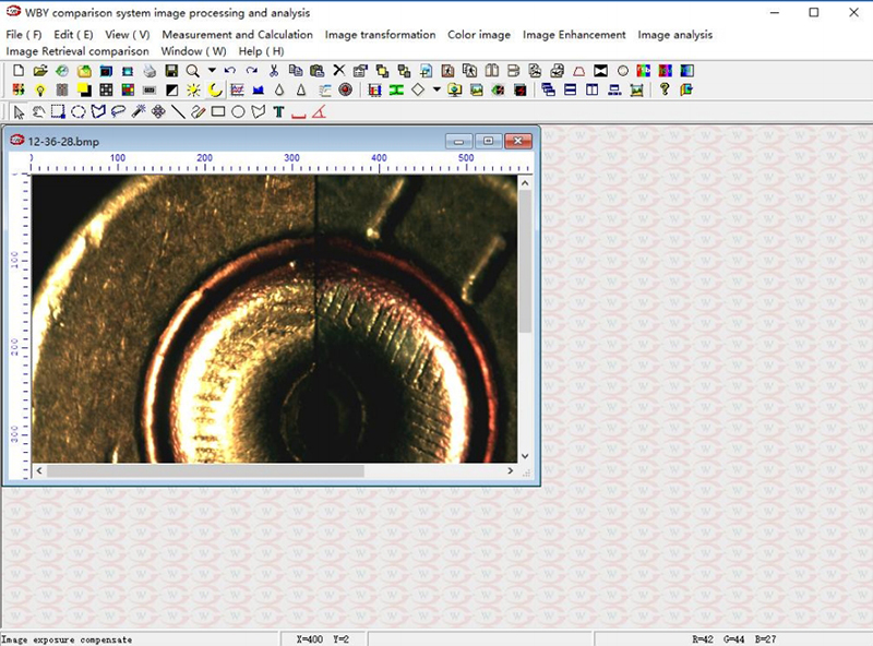 Professional Analysis Software of Comparison Microscope Parts and Functions