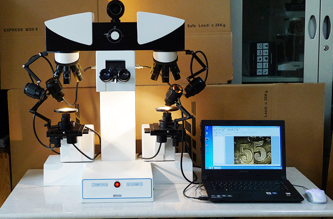 Microscopy in Forensic Science with Analysis software