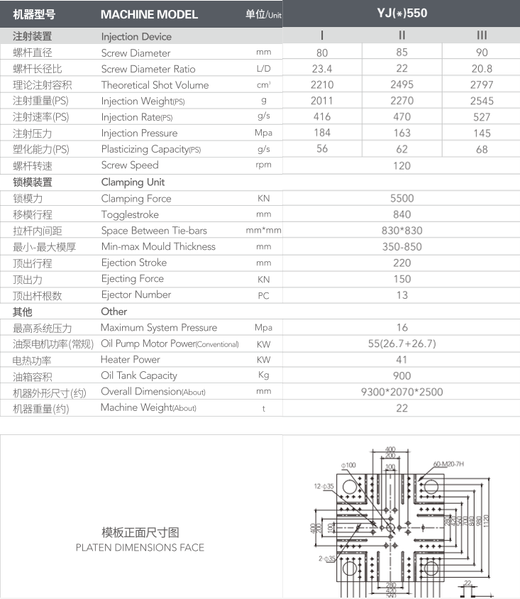 plastic crate injection molding machine，fruit crate injection molding machine，turnover box injection molding machine