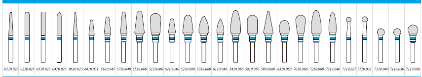 Cross-blade Tungsten Carbide Dental Cutter