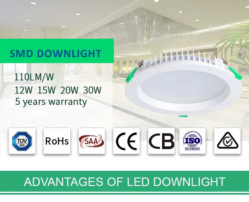High quality LED SMD downlight