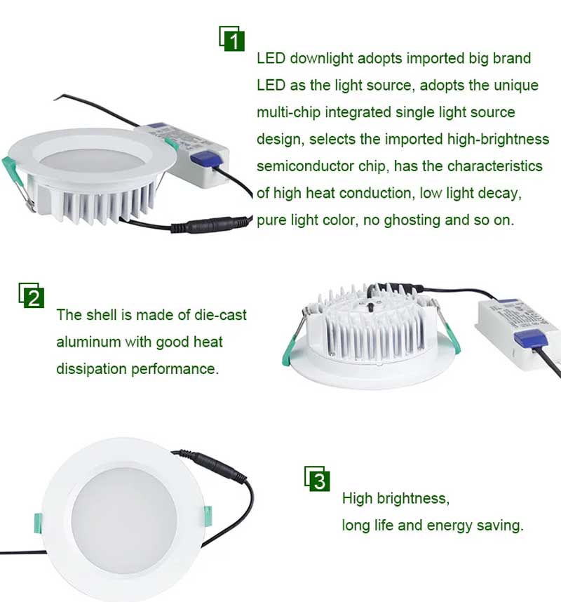 18w LED SMD downlight