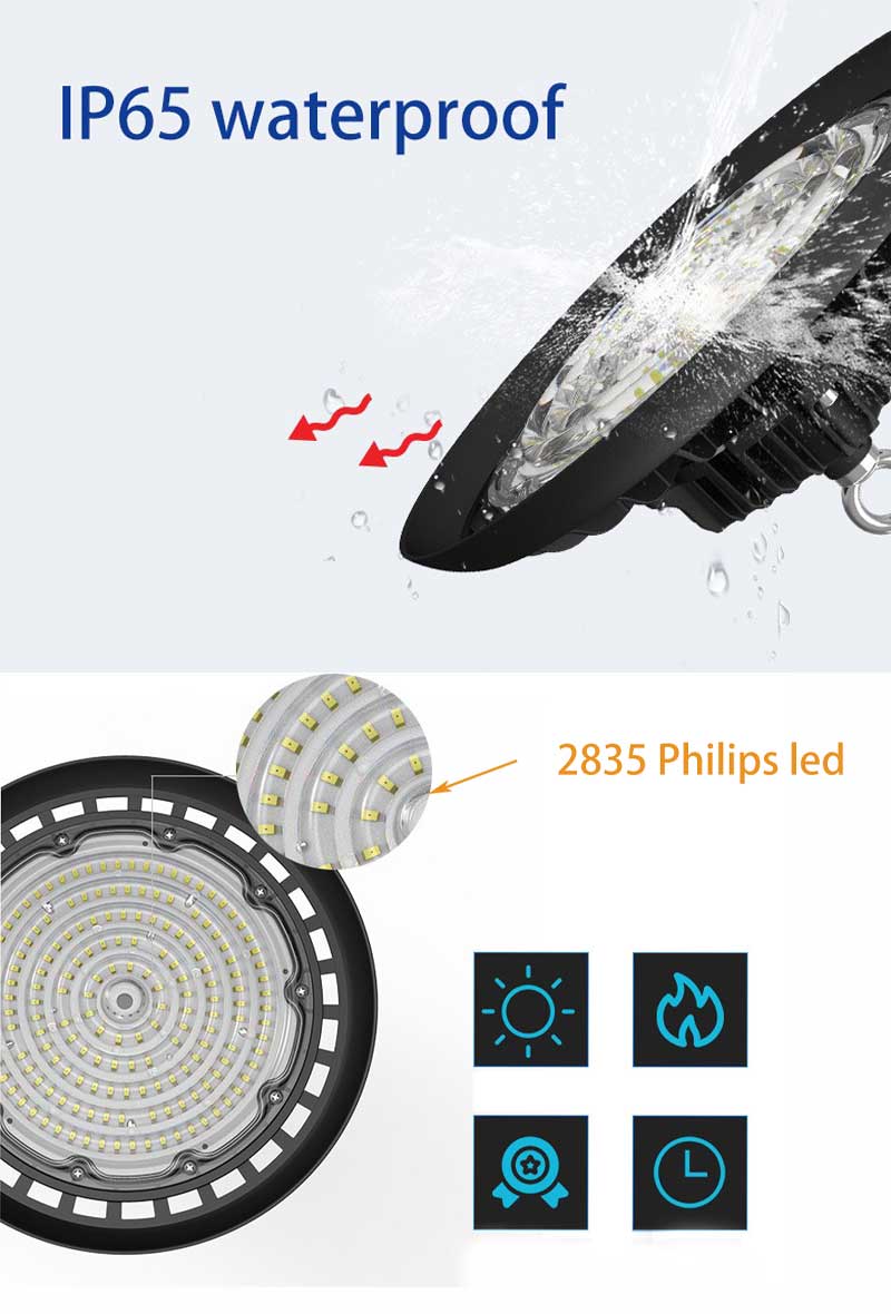 High waterproofing UFO LIGHT IP65