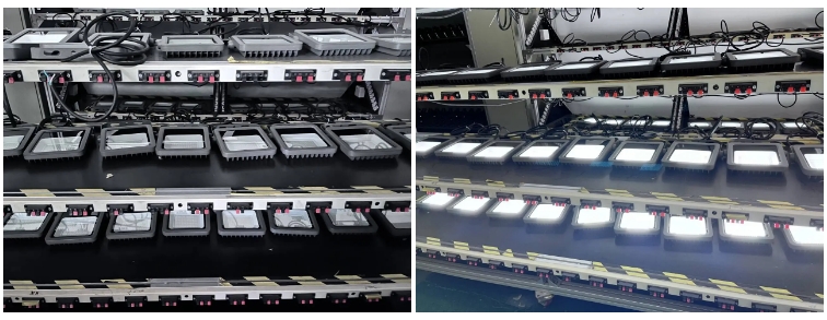 Aging test of led high quality SMD flood light