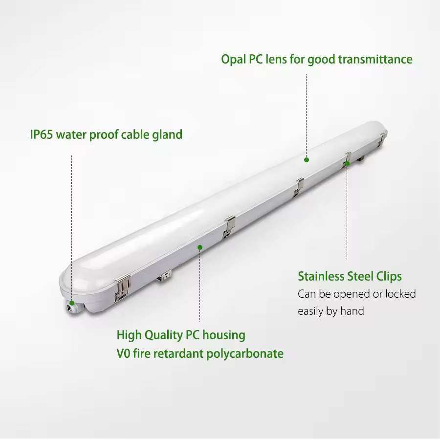 High quality PC LED triproof light