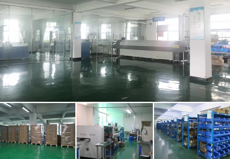 Factory picture of RGB LED LIGHT