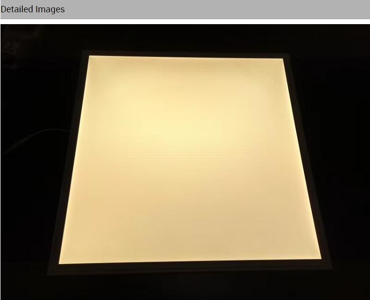 Safe and firm UGR<19 LED PANEL LIGHT