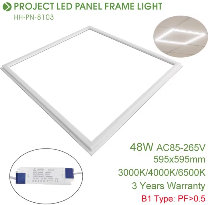 High lumen frame panel light