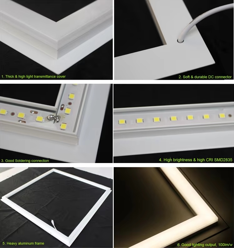 Good quality diamond led frame panel light