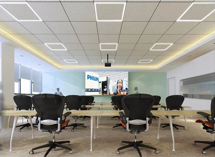 Application of recessed panel frame