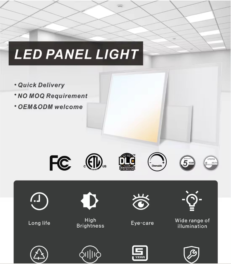 Quick delivery of 2 x 2 led light fixture