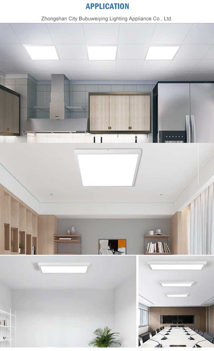 Surface mounted panel light