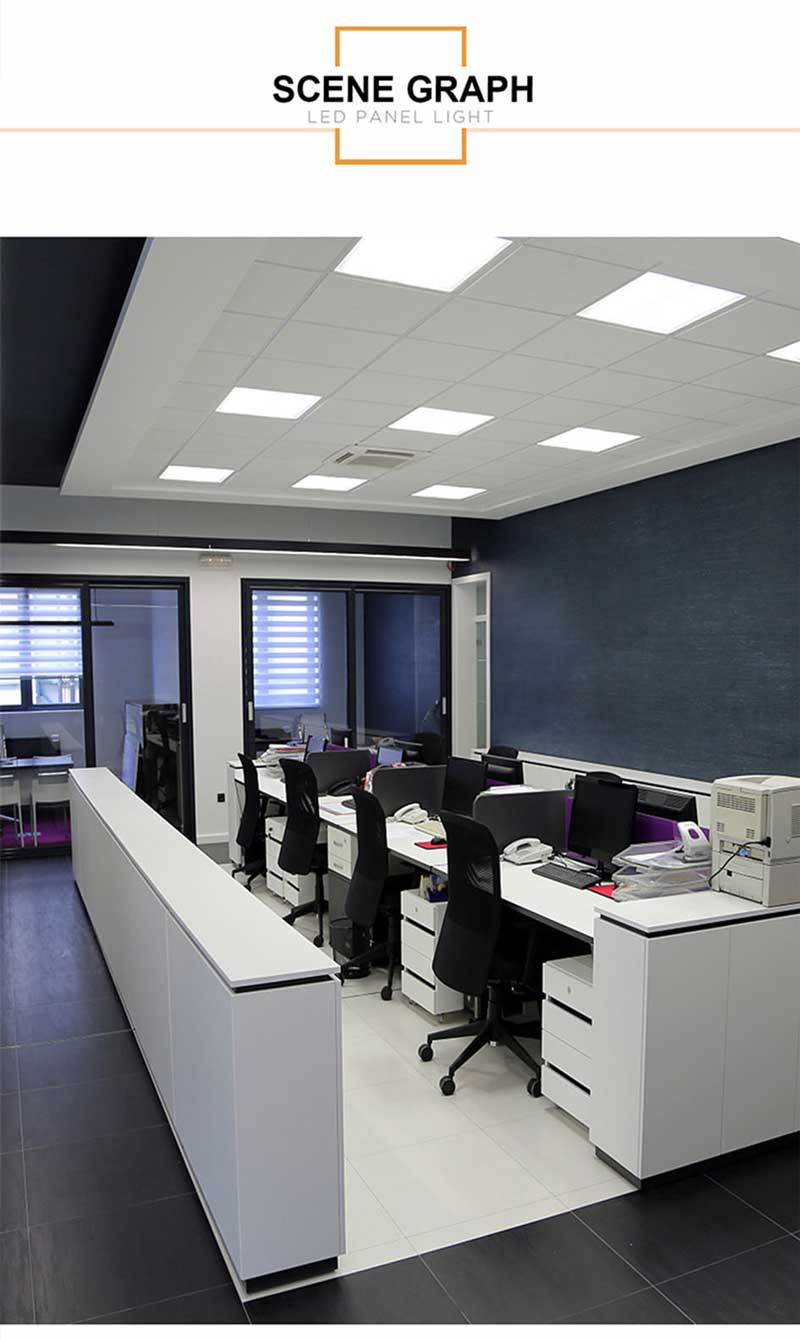 led panel light 130lm/w