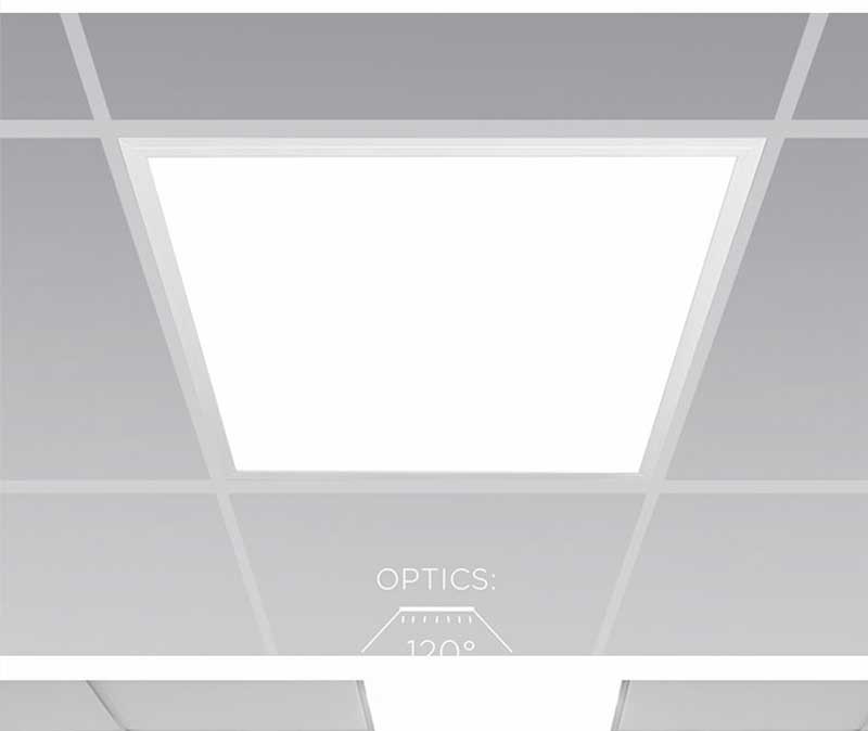 high lumen led panel light backlit