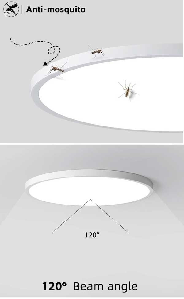 600MM big round panel light