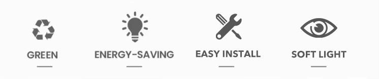 Energy-saving grille downlight