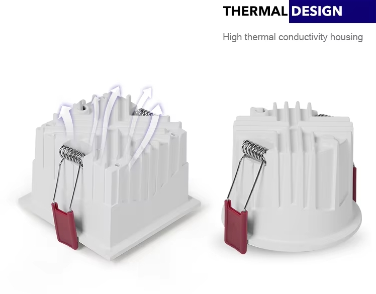 grille downlight white color