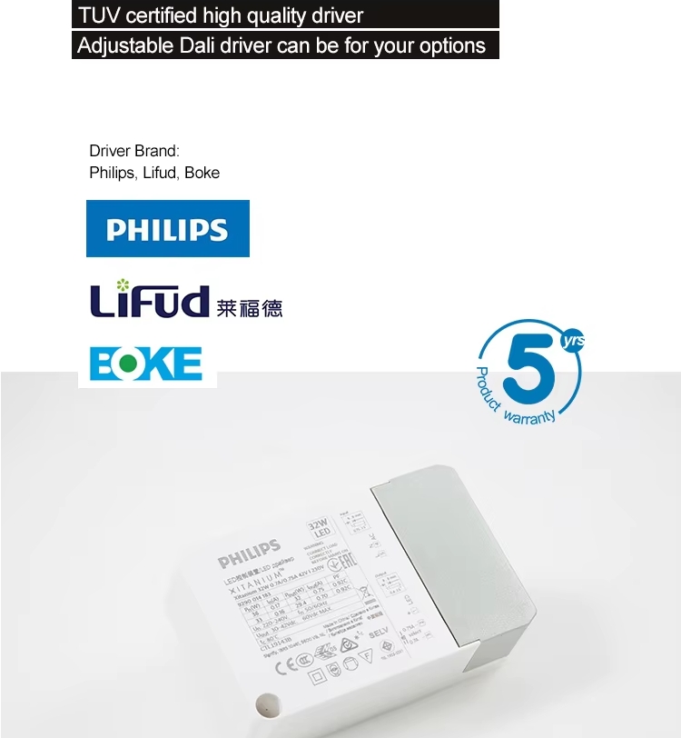 High quality recessed led downlight