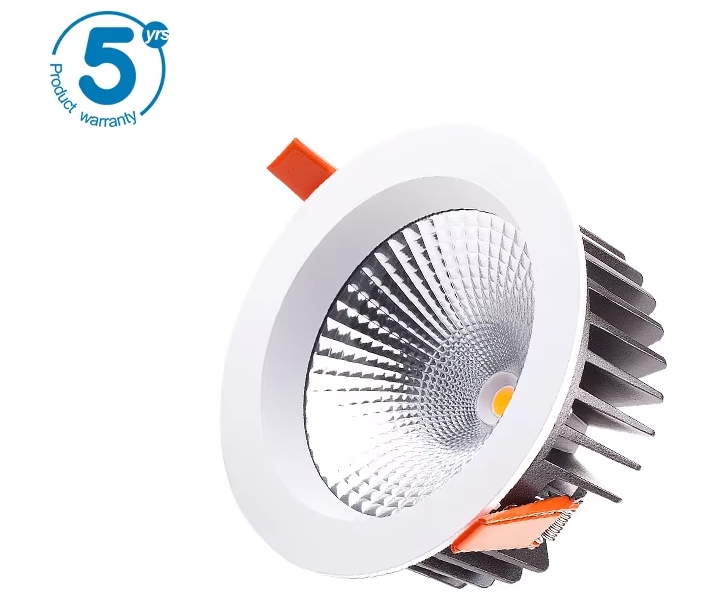 High brightnessround COB downlight