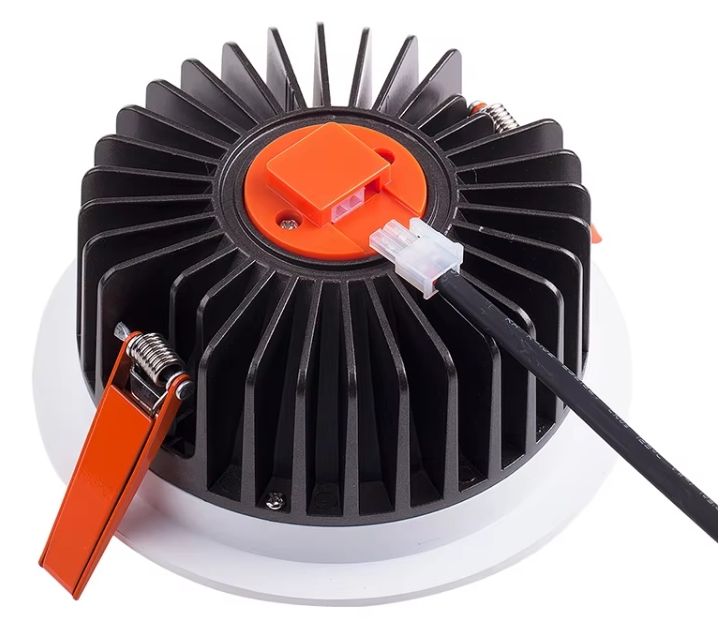 10W round COB downlight