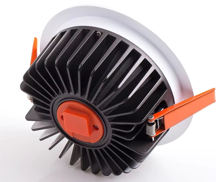 Safe and firm round COB downlight