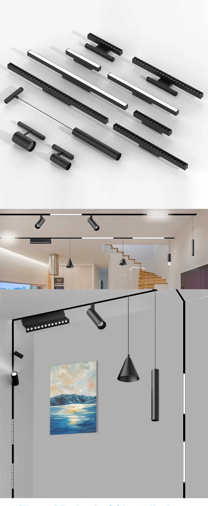 Magnetic grille light