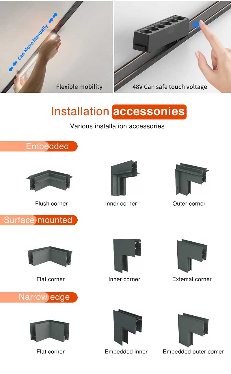 magnetic corner accessory