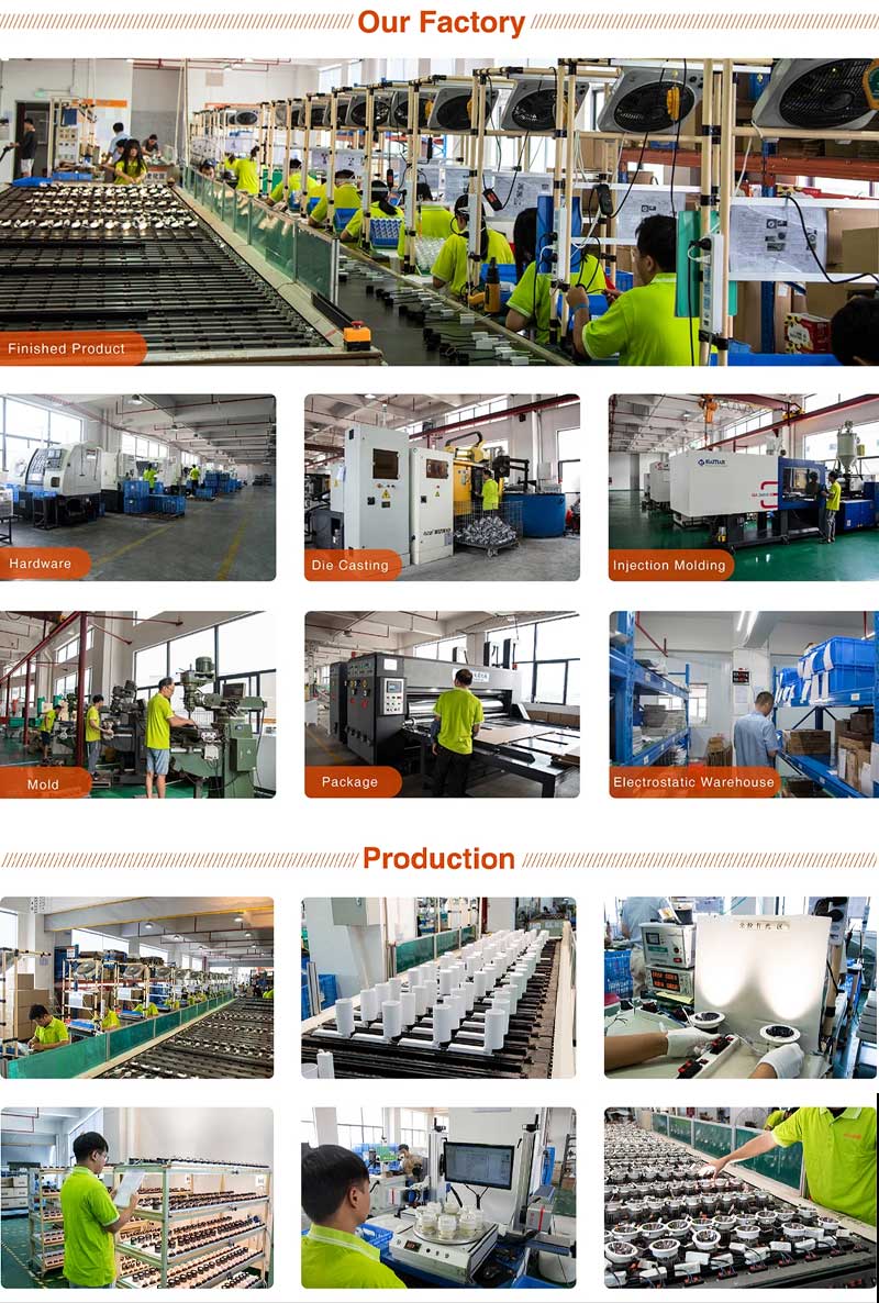 Assembly line of magnetic grille light