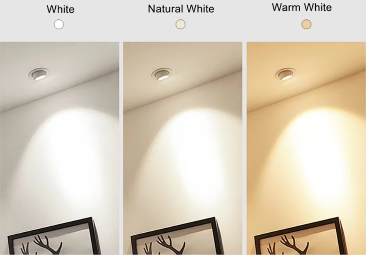 CCT of ceiling downlight