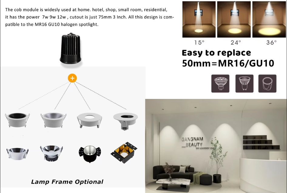Led module spot light