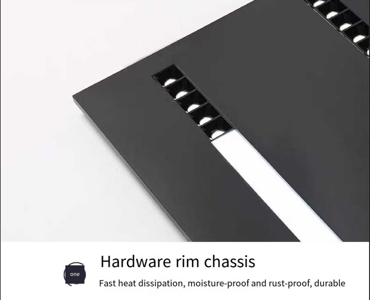 Anti-glare panel light