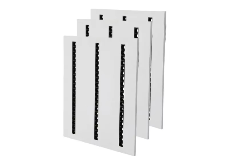 grilled panel light