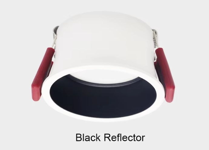 Black color trim downlight