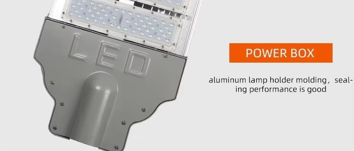 Aluminum box with IP65 street light