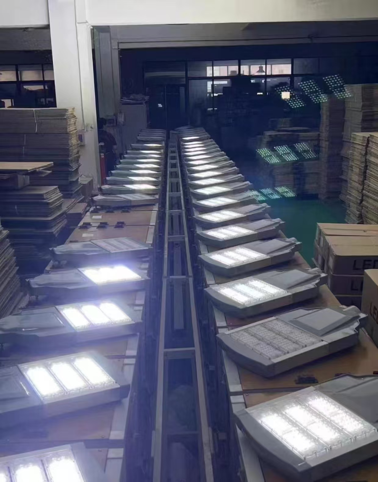 assembly of led street light