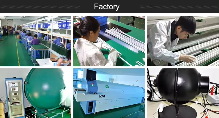 assembly line of outdoor led flood light