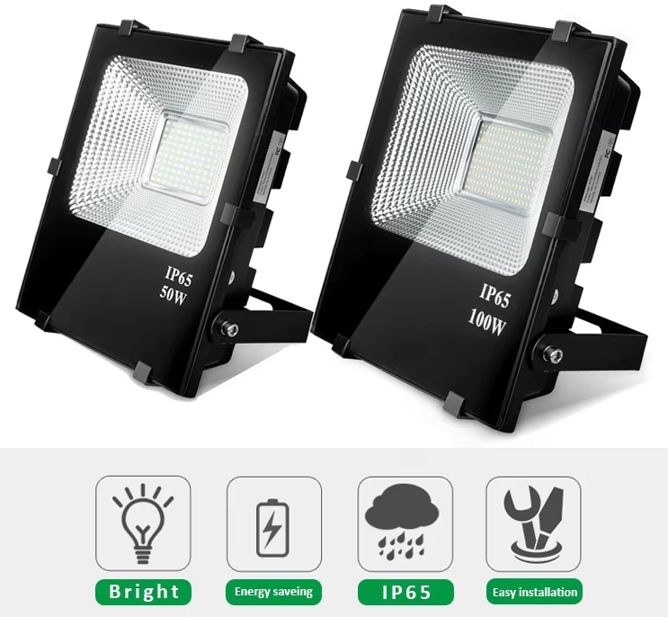 Thick aluminum led flood light 150W 200W