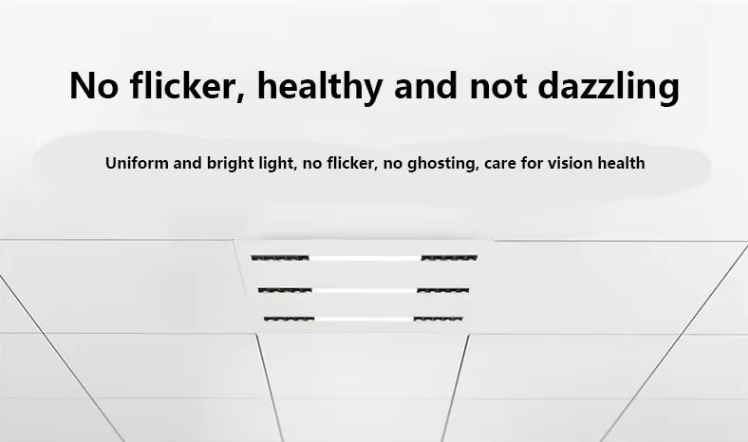 Anti-glare panel light