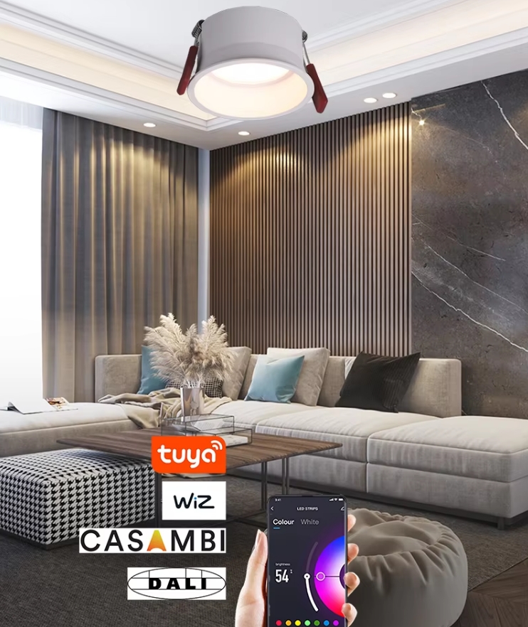 High brightness with LED anti-glare downlight