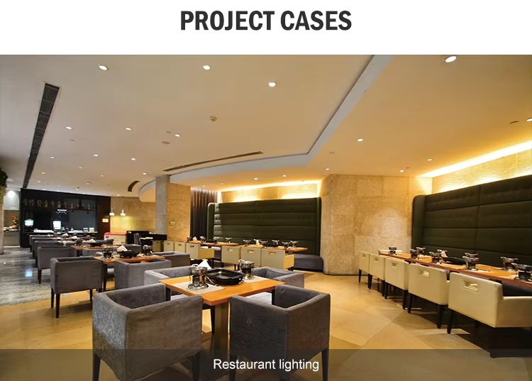Application of led spotlight adjustable beam angle